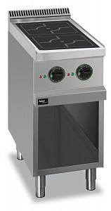 INDUCTION COOKER WITH 2 ZONES 700 SERIES APACH APRI-47P
