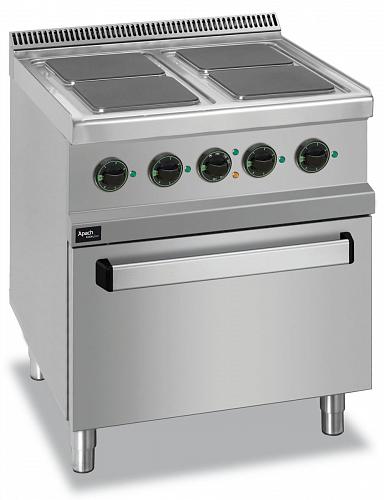ELECTRIC RANGE WITH 4 PLATES 700 SERIES APACH APRE-77FE